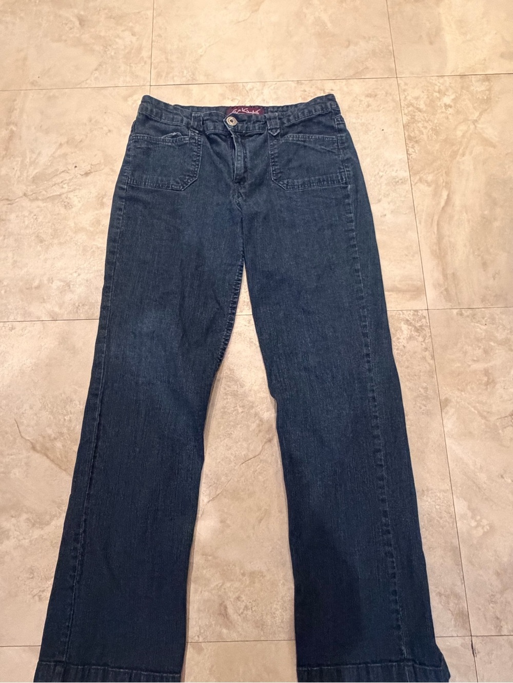 Gloria Vanderbilt Dark Blue Flare Jeans